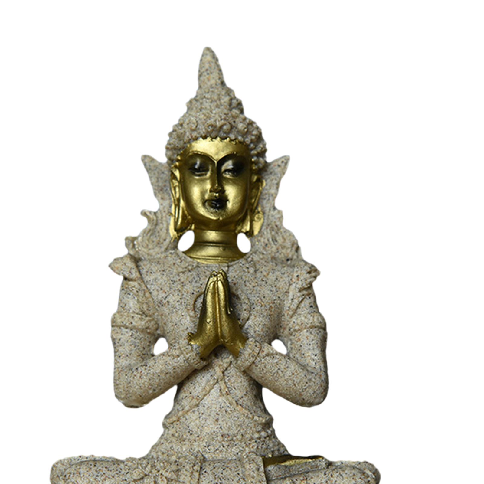 Antique Resin Buddha Statue Fi - Resin Art Work 评论和价格