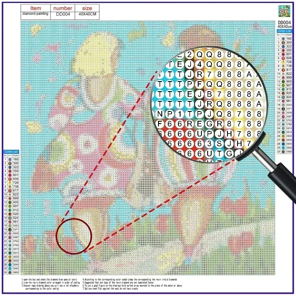 1PC frameless 5D Diamond Paint - Resin Art Equipment 评论和价格