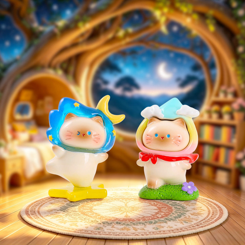 Cute Cat Weather Roaming littl - Resin Art Case 评论和价格